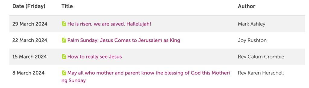 Blackburn Sermon PDF