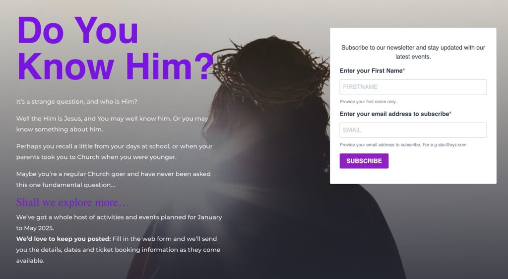 Do You Know Jesus?